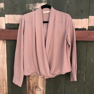 Low-cut Neckline Blouse